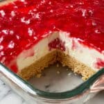 Strawberry Tray Cheesecake Recipe