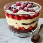 Chocolate Brownie Raspberry Trifle Recipe