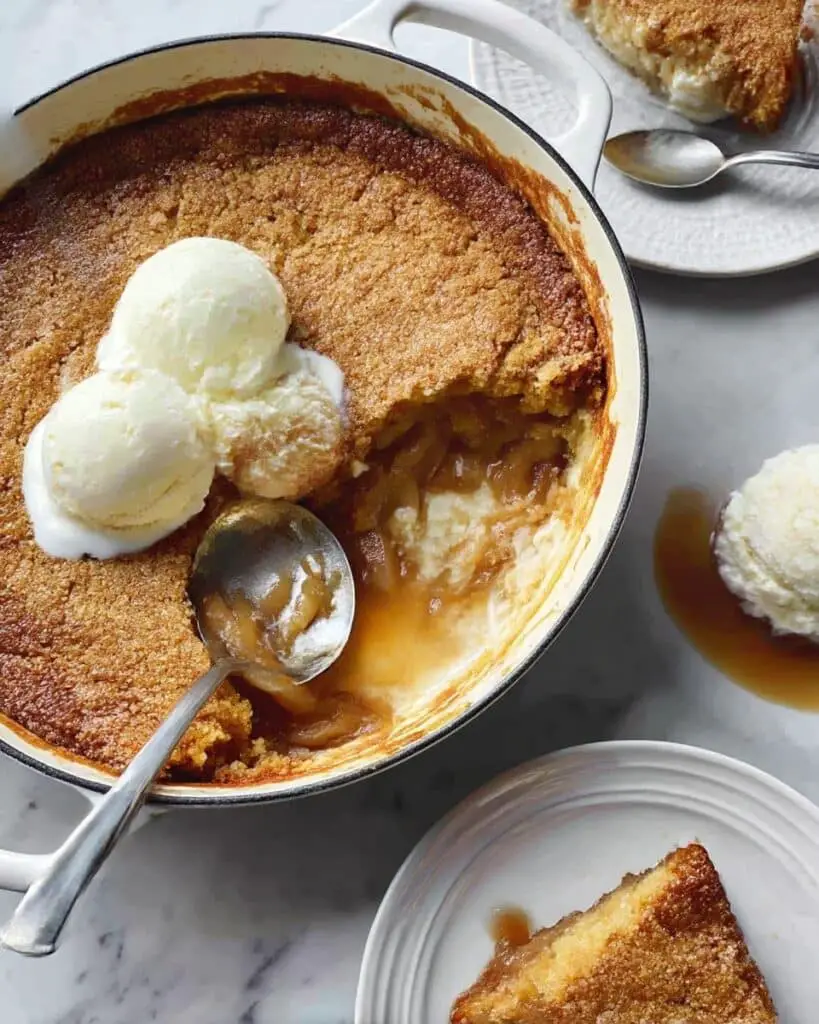 Caramel Apple Sponge Pudding Recipe
