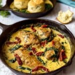 Creamy Tuscan Chicken with Sun-Dried Tomatoes and Spinach Recipe
