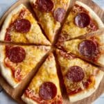 Deep Dish Pepperoni Pizza Recipe