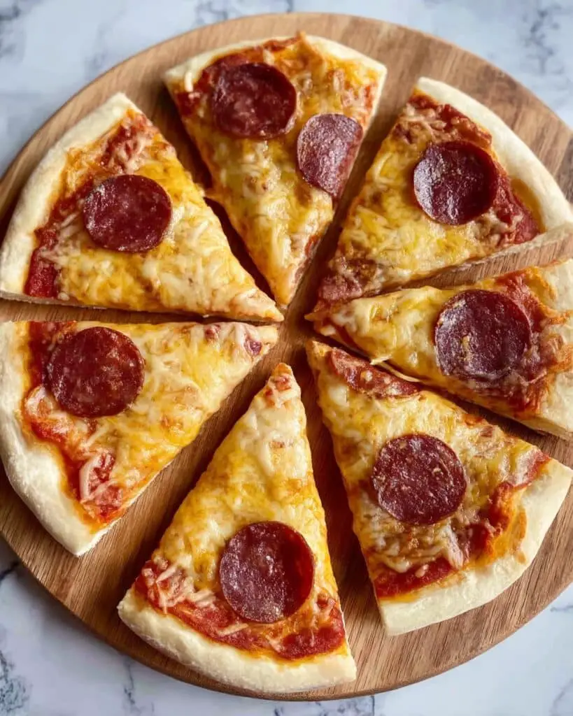 Deep Dish Pepperoni Pizza Recipe