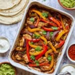 Chicken Fajita Tray Bake Recipe