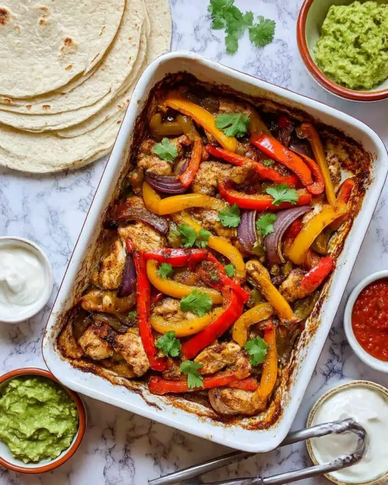 Chicken Fajita Tray Bake Recipe