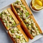 Creamy Prawn Rolls with Lemon and Fresh Herbs Recipe