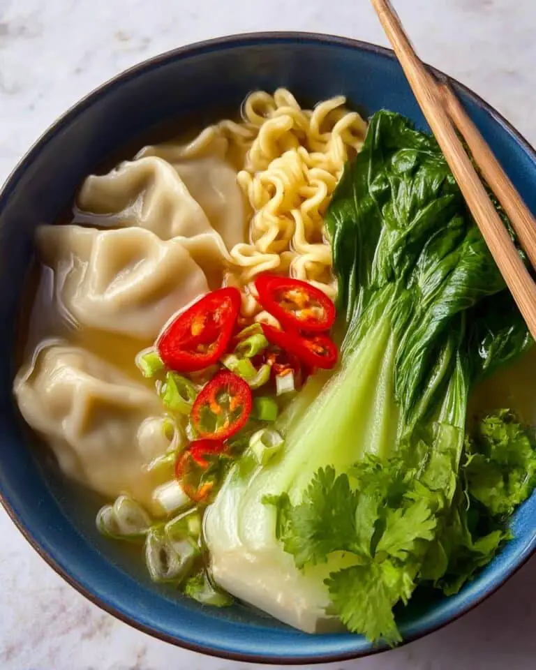 Dumpling Noodle Soup Recipe