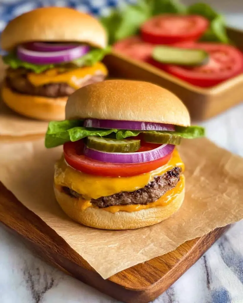 Smash Burgers with Homemade BBQ Sauce Recipe