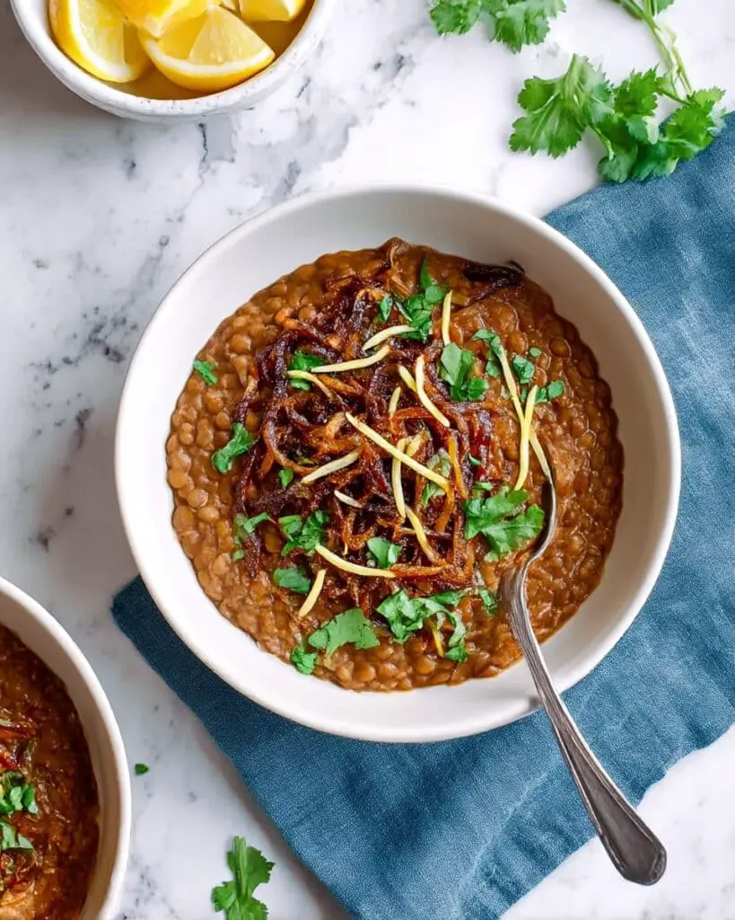 Easier Slow Cooker Haleem (Pakistani Beef and Lentil Stew) Recipe