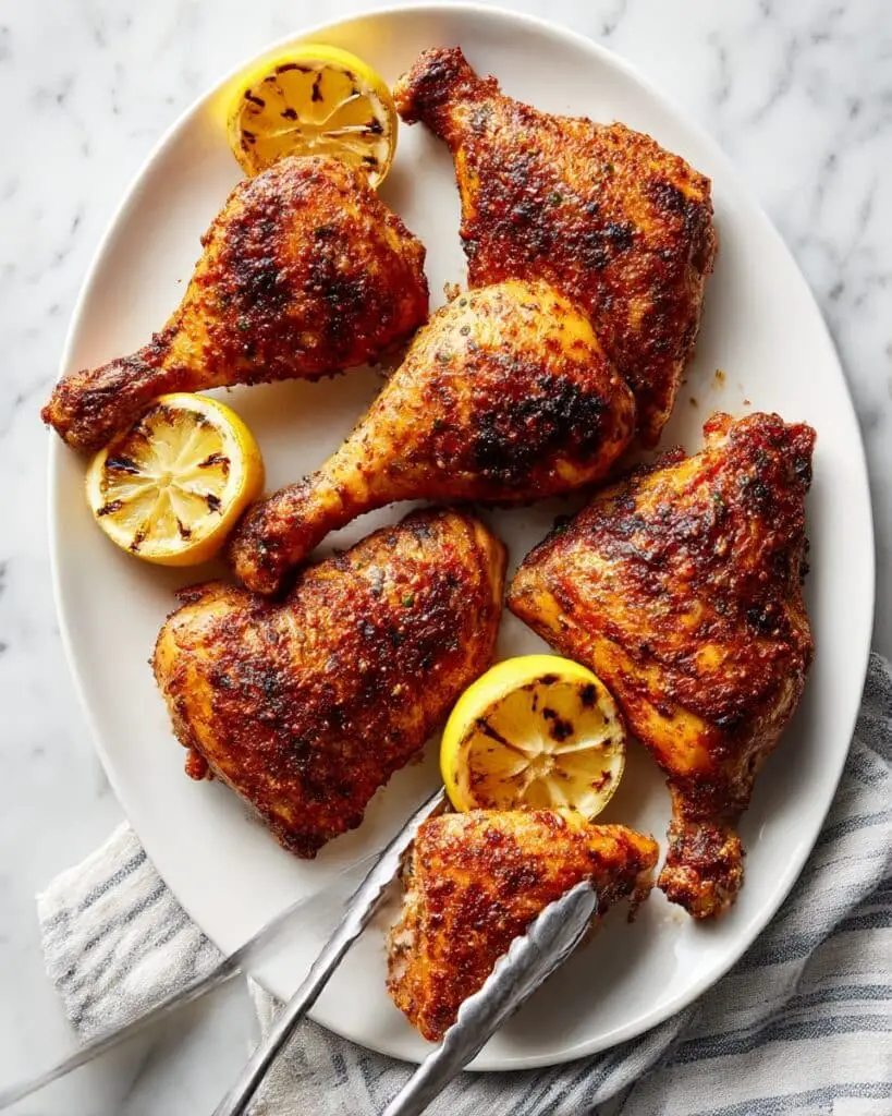 Baked Chicken Legs with Seasoning Blend Recipe