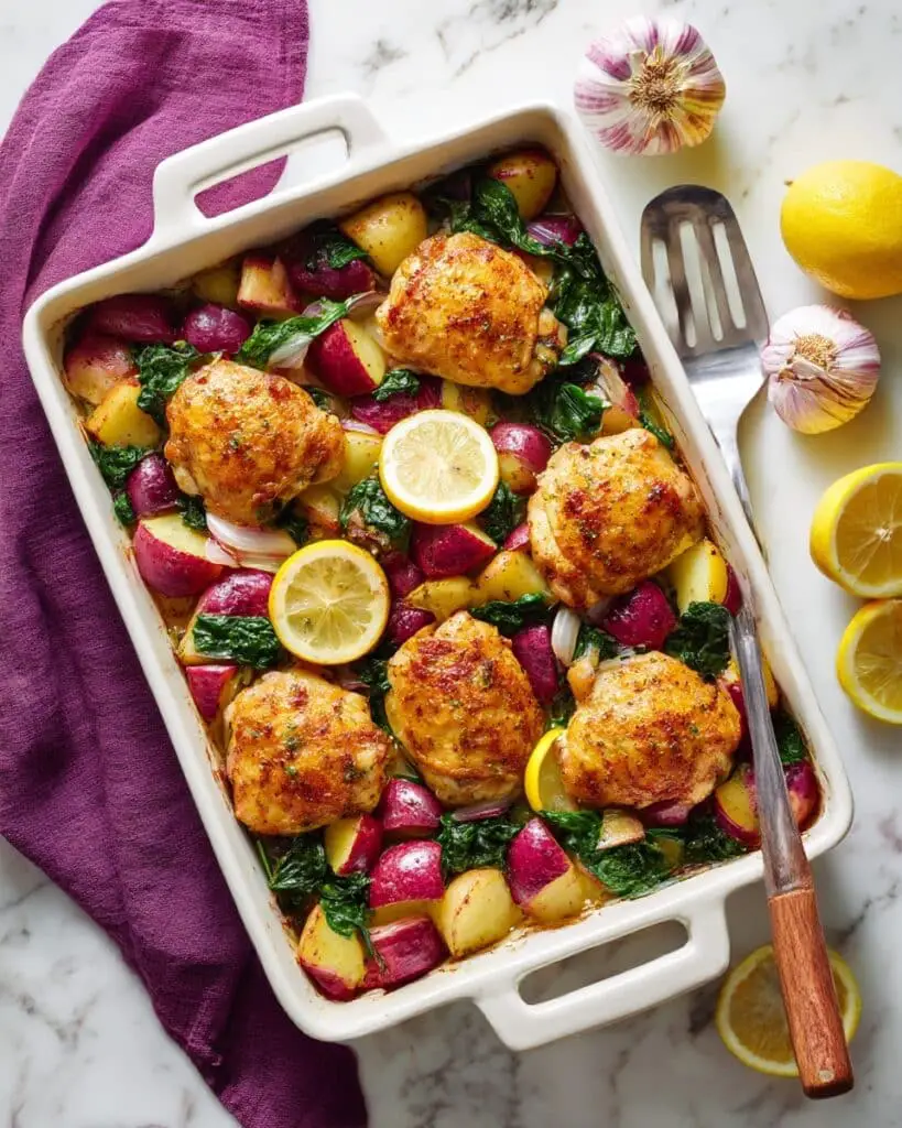 Sheet-Pan Chicken and Veggies Recipe