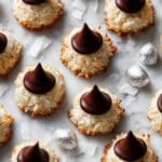 Coconut Blossom Cookies with Hershey Kisses Recipe