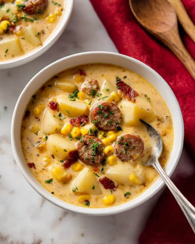 Corn Chowder with Sausage Recipe