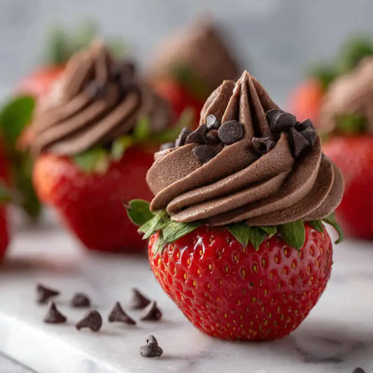 Chocolate Cheesecake Strawberry Bites Recipe