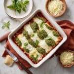 Tie-Dye Vegetarian Lasagna Recipe