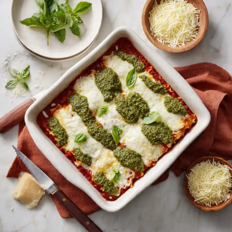 Tie-Dye Vegetarian Lasagna Recipe