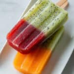 Mango Watermelon Kiwi Popsicle Recipe