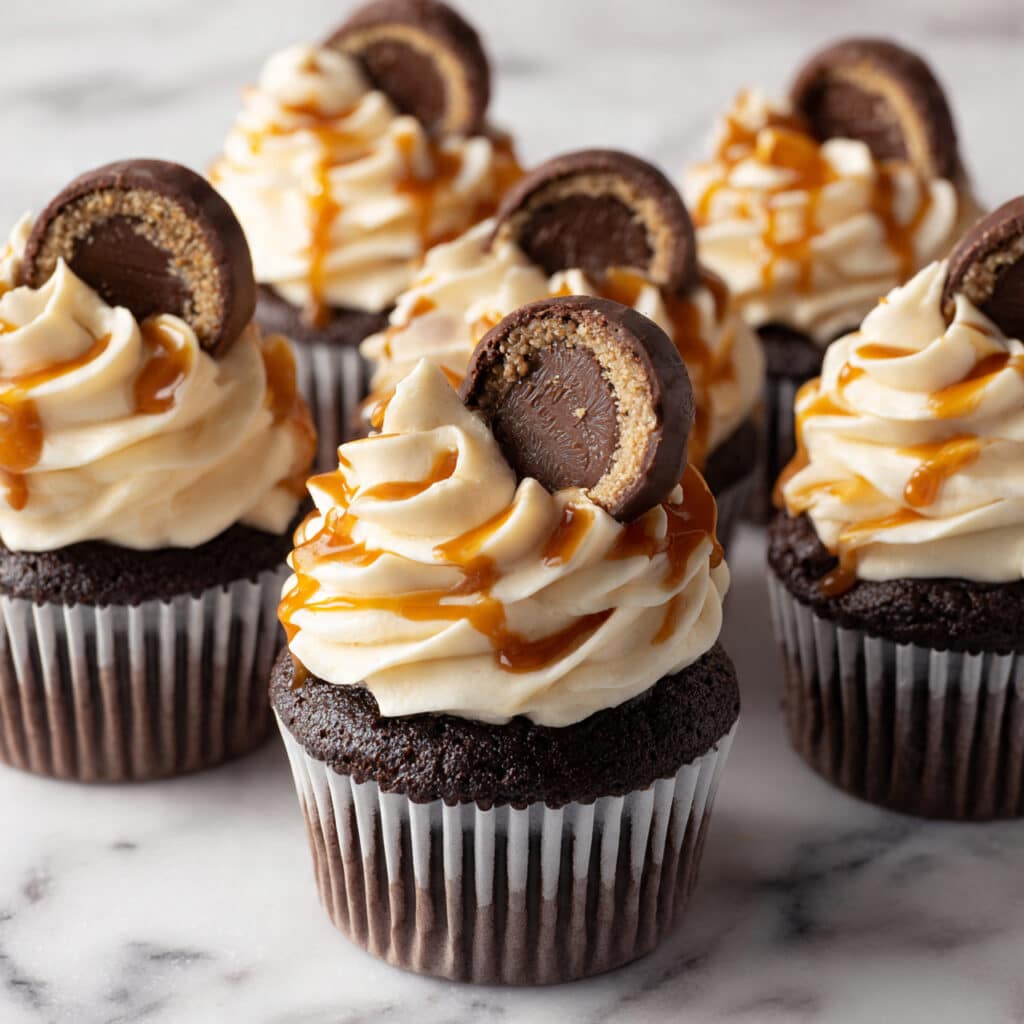 Twix Cupcakes Recipe