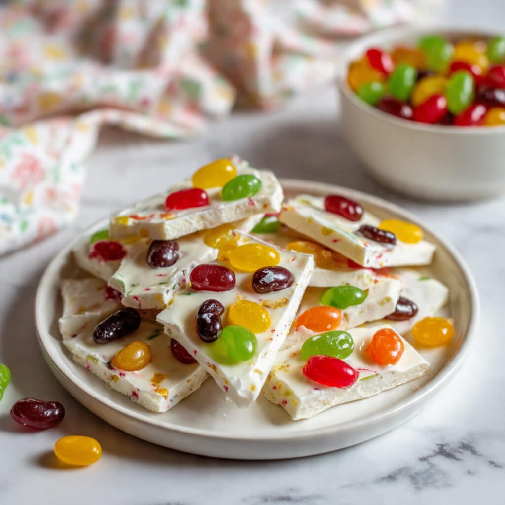 Jelly Bean Bark Recipe