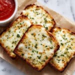 Air Fryer Garlic Cheese Bread Recipe