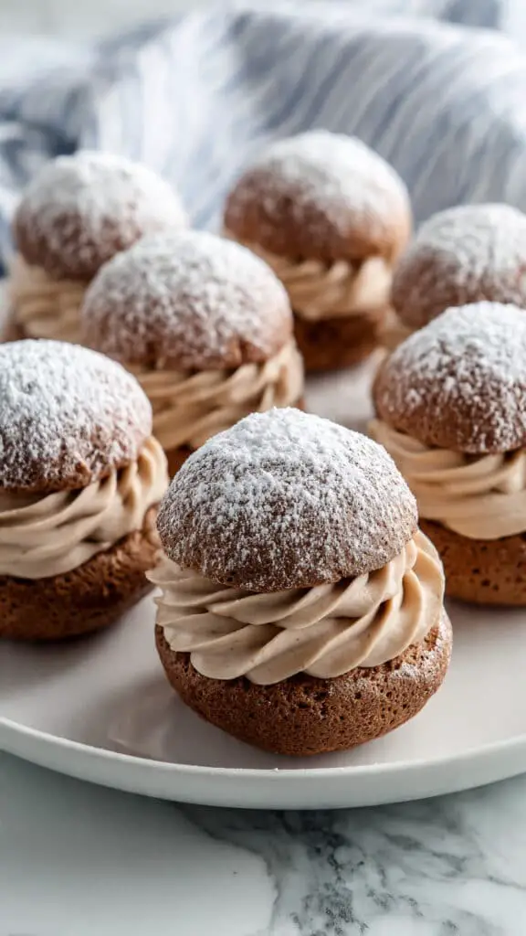 Chocolate Cream Puffs Recipe