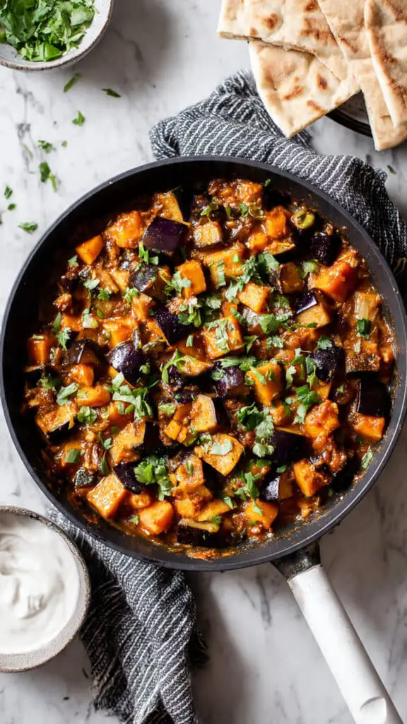 Aloo Baingan – Eggplant and Potato Curry Recipe