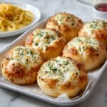 Cheesy Hawaiian Roll Garlic Bread Recipe