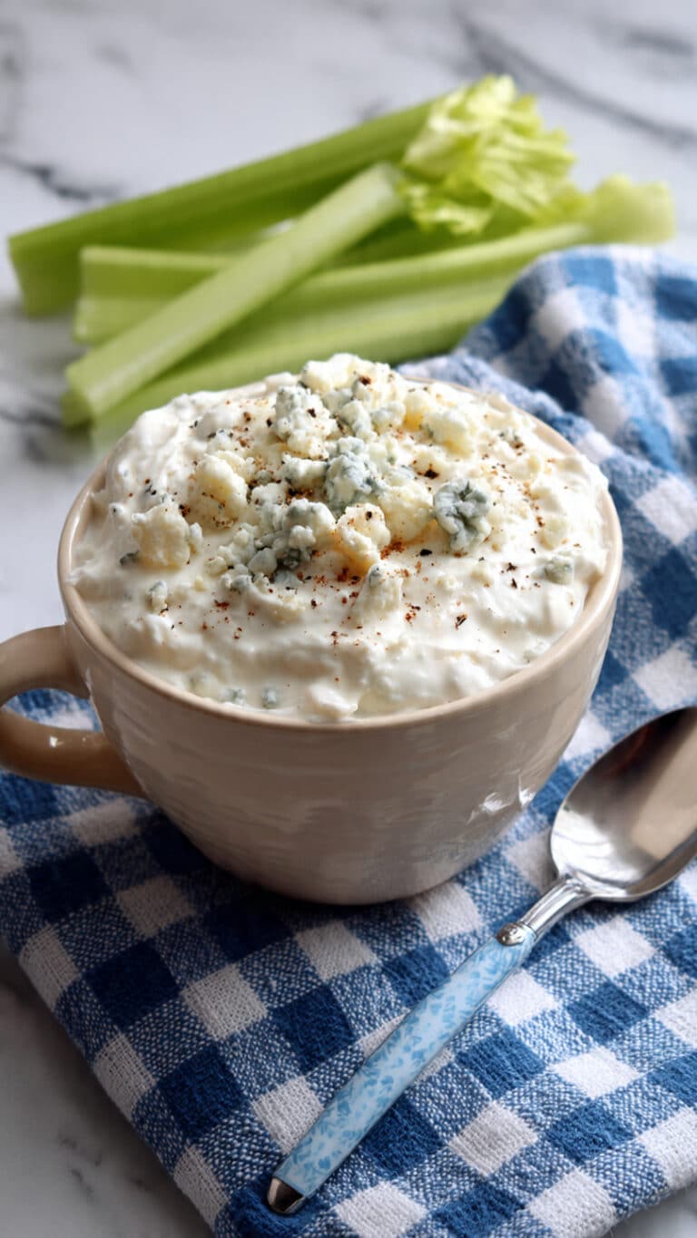 Homemade Blue Cheese Dressing Recipe