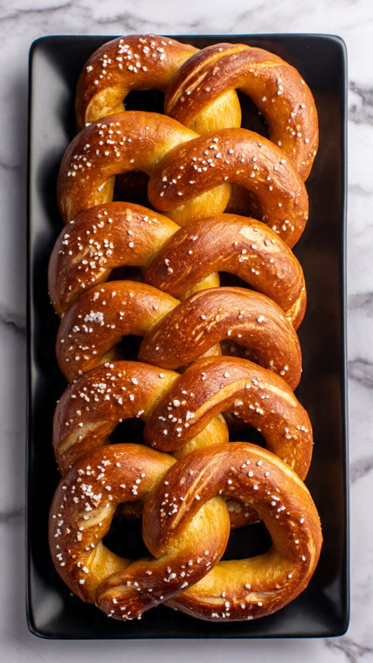 Homemade Soft Pretzels Recipe