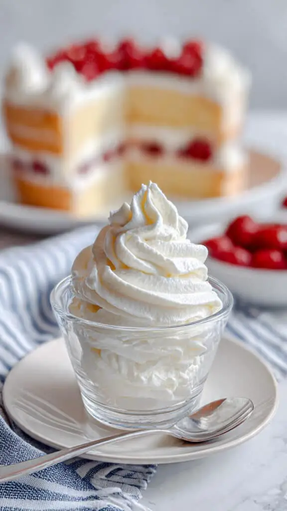 Stabilized Whipped Cream Recipe
