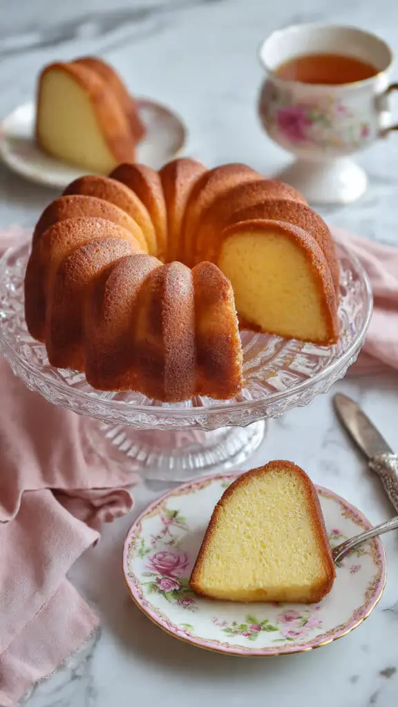 Sour Cream Pound Cake Recipe