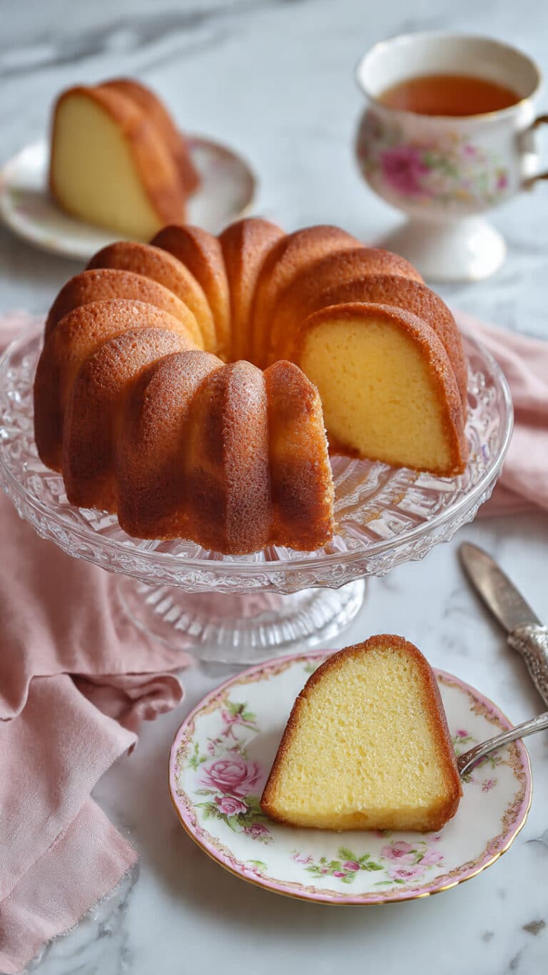 Sour Cream Pound Cake Recipe