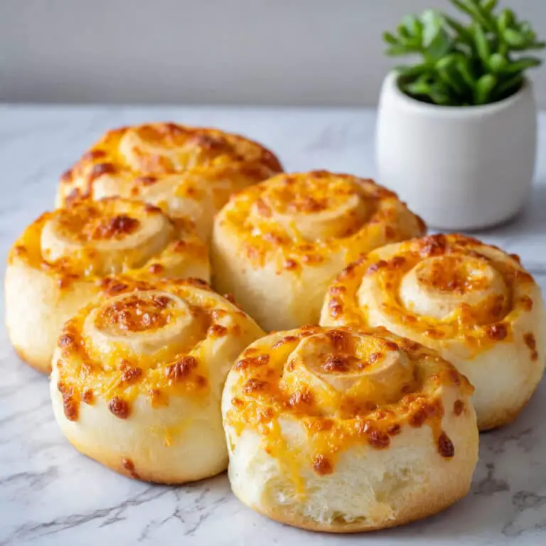 Small Batch Cheesy Bread Rolls with Honey Butter Recipe