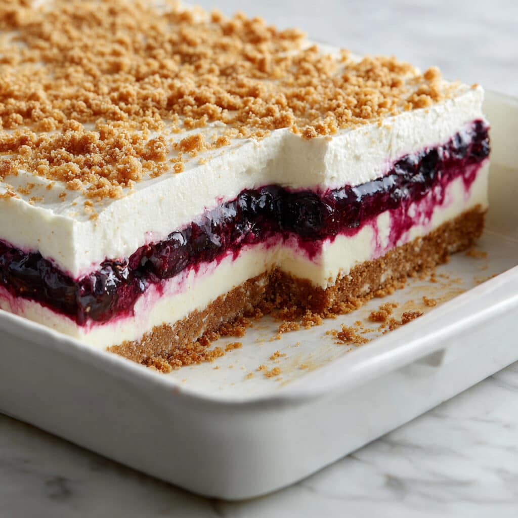 Blueberry Cream Cheese Squares Recipe