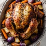 Bundt Pan Roast Chicken with Vegetables Recipe