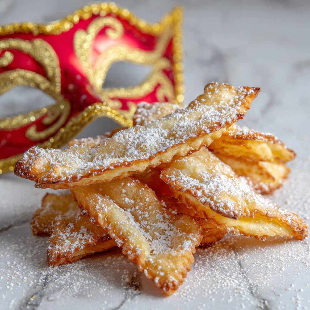 Frappe or Cioffe: Bows and Ribbons of Fried Sweetened Dough Recipe