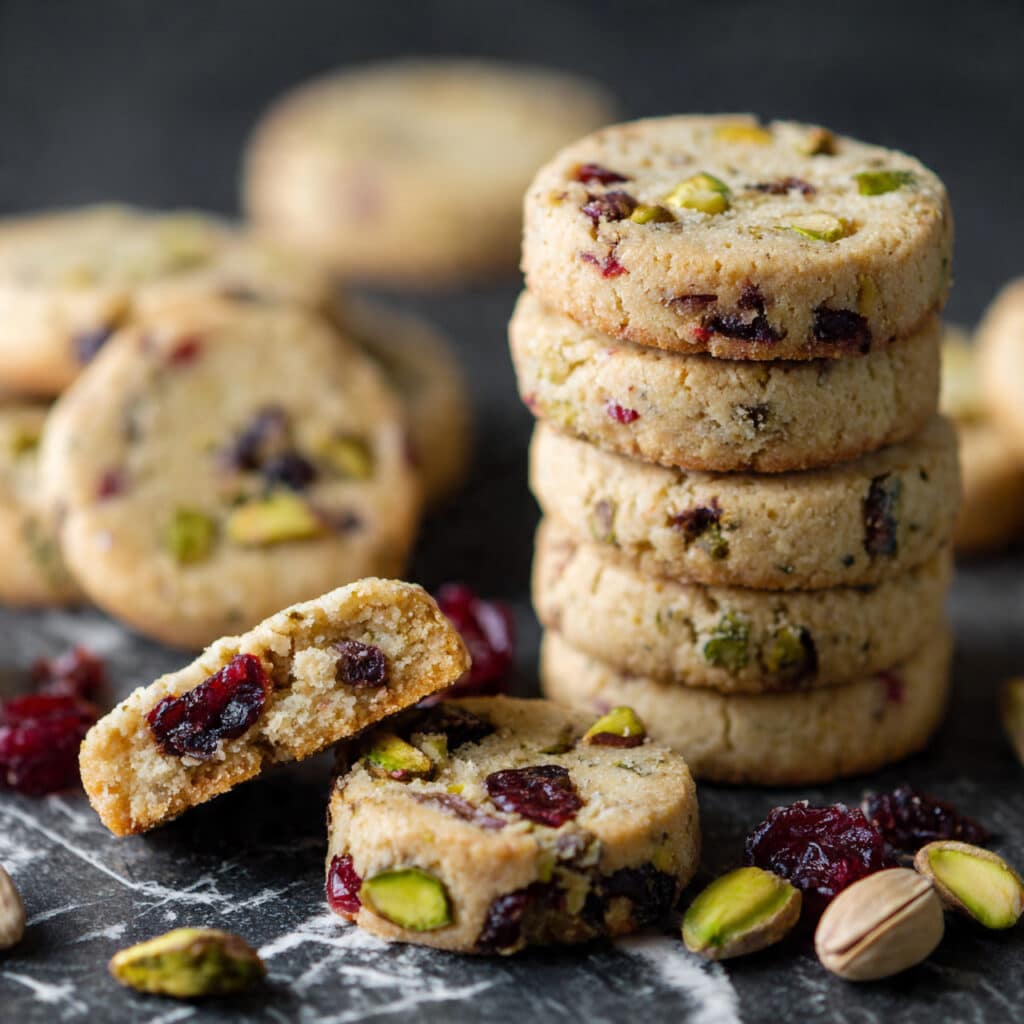 Cranberry Pistachio Cookies Recipe
