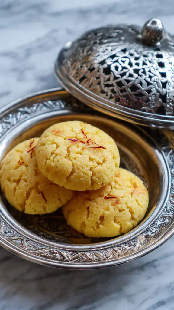 Meethi Tikiyaan (Sweet Fried Semolina Cookies) Recipe