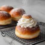 Semlor: Traditional Swedish Fat Tuesday Buns with Almond Paste and Whipped Cream Recipe