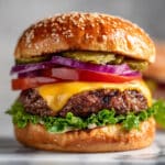 Air Fryer Hamburgers Recipe