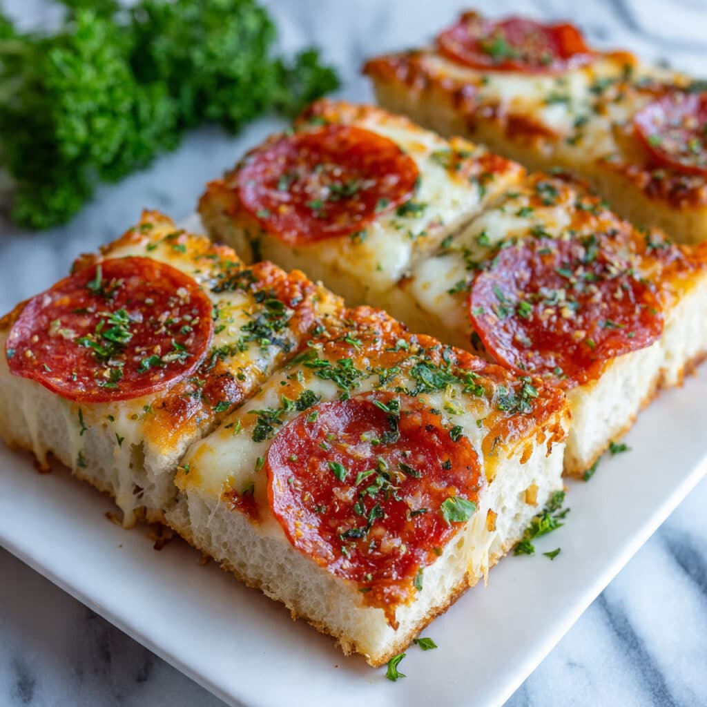 Pepperoni Pizza Stuffed Hawaiian Rolls Recipe