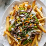Philly Cheesesteak Loaded Fries Recipe
