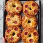 Easy Pizza Bagels {Oven, Grill & Air Fryer} Recipe