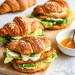 Crispy Chicken Croissant Sandwich Recipe