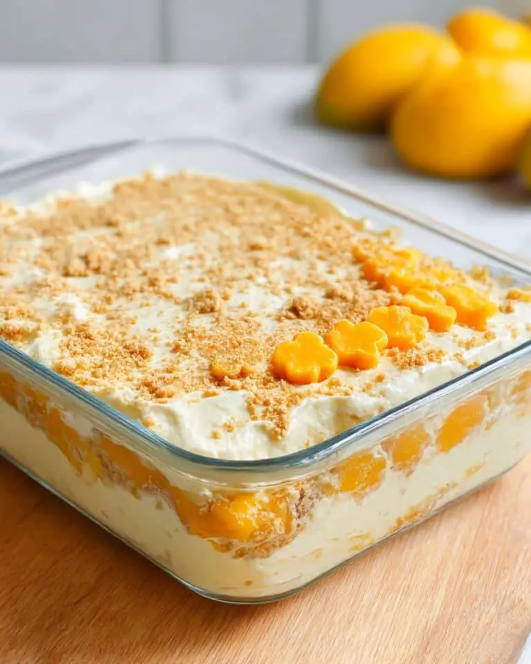 Filipino Triple Mango Float (Mango Royale) Recipe