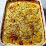Potato Gratin with Beer Cheese Sauce Recipe