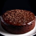 Eggless Chocolate Cake with Rich Cocoa Frosting Recipe