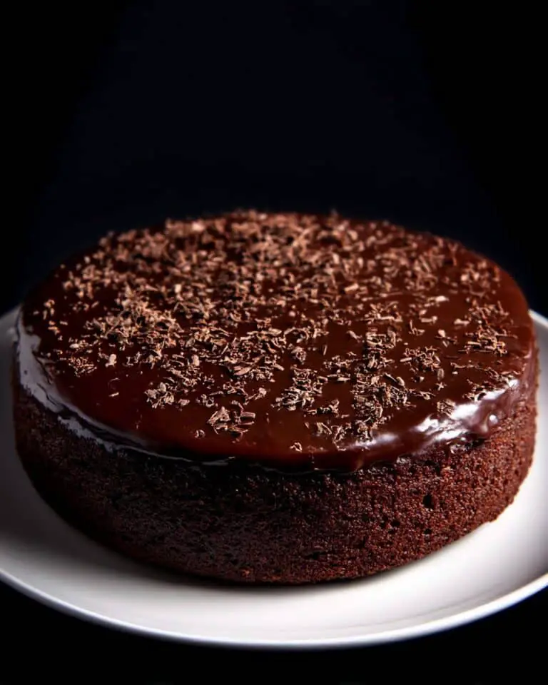 Eggless Chocolate Cake with Rich Cocoa Frosting Recipe