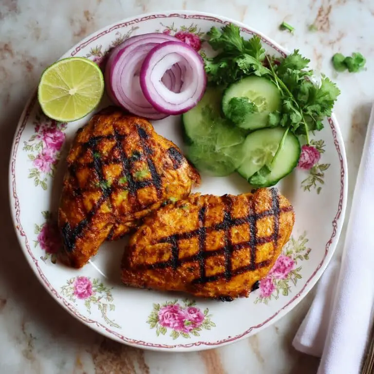 Smoky Restaurant Style Tandoori Chicken Recipe