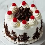 Eggless Black Forest Cake Recipe