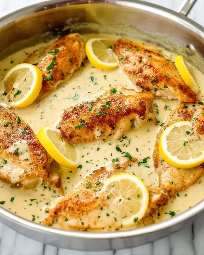 Creamy Lemon Chicken with Parmesan Recipe